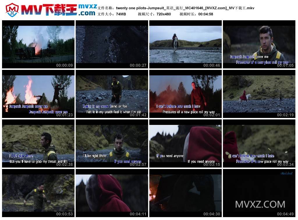 twenty one pilots-Jumpsuit_英语_流行_MC401646